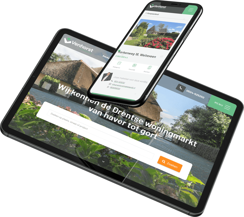 Makelaars website Venhorst